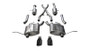 Corsa 2011-2021 Jeep Grand Cherokee Black 2.5in Dual Rear Exit Cat-Back Exhaust