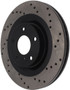 StopTech 08-09 Infiniti EX35 / 05-08 G35 / 09 G37 / 06-09 M35/M45 Drilled Left Front Rotor
