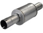 aFe Atlas Exhausts Mufflers Al Steel EXH Muffler 4 ID In/Out 8 Dia x 12L AL