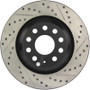 StopTech 09 VW Passat CC / 06-09 Passat Slotted & Drilled Left Rear Rotor