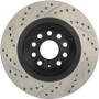 StopTech 09 VW Passat CC / 06-09 Passat Slotted & Drilled Left Rear Rotor