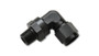 Vibrant -10AN to 1/2in NPT Female Swivel 90 Degree Adapter Fitting