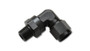 Vibrant -10AN to 1/2in NPT Female Swivel 90 Degree Adapter Fitting