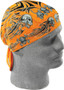 Flydanna Orange Tribal Skull
