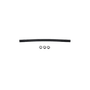 DeatschWerks Convoluted Tubing 230mm Length x 8mm ID Side 1 x 10mm ID Side 2 - Black