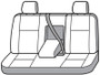 Covercraft 21-24 Chevrolet Trailblazer Polycotton SeatSaver Custom Second Row Seat Covers - Charcoal