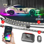 XK Glow XKmax RGBW 16pc Addressable Car Underglow + Interior + Wheel Kit