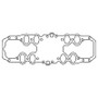 Cometic Ford 59A Flathead V8 .060in KF Intake Manifold Gasket - 1945-1948