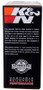 K&N Round Air Filter Assembly 5-1/8in FLG 11in OD 3-3/8in