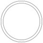 Cometic Ford 59A Flathead V8 Distributor Cap Cover Gasket - 1945-1948