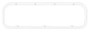 Cometic Chevrolet Mark-IV Big Block V8 .188in Fiber Valve Cover Gasket - Fits Brodix Big Brodie Head