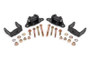 BMR 14-19 Chevrolet Corvette Transmission/Differential Mount - Black Hammertone