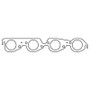 Cometic Chevrolet Mark-IV GM Gen-V/VI Big Block V8 .042in MLS Exhaust Manifold Gasket Set