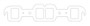 Cometic Oldsmobile Gen-2 Rocket V8 .030in MLS Exhaust Mani Gasket Set
