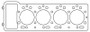 Cometic Coventry Climax FWB/FWE .059in CFM-20 Cylinder Head Gasket - 78mm Bore