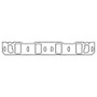 Cometic Ford 302/351W V8 Intake Manifold Gasket .060in Fiber 1.280in X 2.115in Port 20 Pack