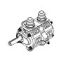 Peterson Fluid Systems R4 2-Stage Oil Pump - Left Side Mount - HV - Rear Drive