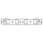 Cometic Ford Windsor .060in Fiber Intake Manifold Gasket Set - 2.100in x 1.280in Port