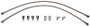 Wilwood 99-06 GM Truck 1500/2500 1913.38/16.00 Front Rotor Flex line Kit