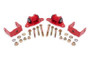 BMR 14-19 Chevrolet Corvette Transmission/Differential Mount - Red