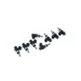 DeatschWerks Bosch EV14 Universal 40mm Compact Matched Set of 8 Injectors 500cc (Extended Nozzle)