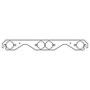 Cometic Chevy Gen-1 Small Block V8 .043in Copper Exhaust Manifold Gasket Set - 1.625in Round Ports