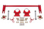 BMR 79-04 Ford Mustang 1.25in Rear Weld-on Anti-roll Bar Kit - Hollow - Red