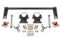 BMR 79-04 Ford Mustang 1.25in Rear Weld-on Anti-roll Bar Kit - Hollow - Black