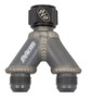 Peterson Fluid Systems Y-Manifold -20AN B- Nut To 16/16