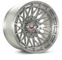 Vossen LCX-03 24x12 - 8x165.1 - ET44 - Ultra Deep - 125.1 - Brushed Gloss Clear Wheel
