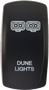 Dash Switch Rocker Face Dune Light