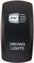 Dash Switch Rocker Face Driving Lights