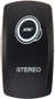 Dash Switch Rocker Face Stereo