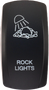 Dash Switch Rocker Face Rock Lights