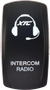 Dash Switch Rocker Face Intercom Radio