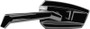 Kuryakyn Enygma Mirrors Gloss - Black
