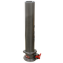Gen-Y Viking 4in Round Tube Gooseneck Static Hitch w/SnapLatch 2-5/16in Coupler 8.5K TW 30K