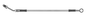 Goodridge 56in Universal Clutch Line w/SS Fittings & Clear Hose - Straight Banjo w/M10 Fitting