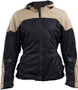 Speed and Strength Starstruck Mesh Jacket Trench Tan/Black Womens - Large
