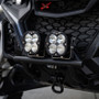 Baja Designs 2024+ Can-Am Maverick R XL80 Push Bar Bumper Kit - Clear