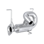 Single Slip-on System W/ 5" Performance Muffler Chrome