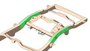 Rust Buster 2003-2014 Toyota 4Runner and FJ Cruiser Over-the-Axle Frame Repair Kit - Right
