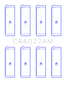 King Engine Bearings Toyota 3E (Size +0.75mm) Connecting Rod Bearing Set