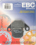 Brake Pads Sfa83/2 Organic