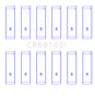 King Engine Bearings Chrysler 215 (Size +0.50mm) Connecting Rod Bearing Set