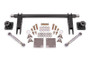 BMR 79-04 Ford Mustang 1.375in Rear Weld-on Anti-roll Bar Kit Hollow - Black Hammertone
