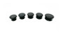 Torque Solution Billet Aluminum Hose Blanking Plug Set (5 Sizes - 25 thru 38mm / 1 thru 1.5in)