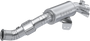 Single Slip-on Turbo Back W/ 3" Performance Muffler Chrome