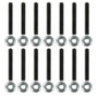 Moroso Chevrolet Big Block Fabricated Valve Covers Broached Stud Kit (Non-Serrated Flange Nuts)