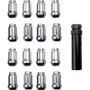 ITP Lug Nuts (Box of 20) w/ Key - 12x1.5 Splined 60 Deg Tapered - Chrome